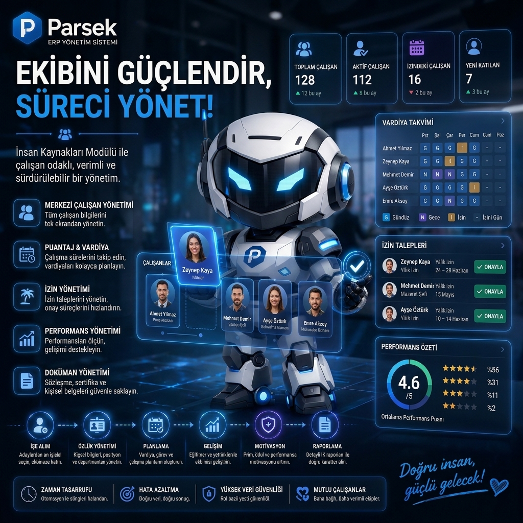 Personel ve Ekipman Verimliliği